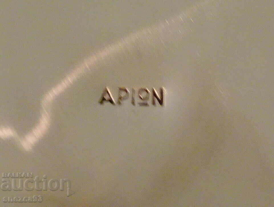 Bronze fruit bowl, salad bowl, embossed roses, gilding - 6 Bronze fruit bowl, salad bowl, embossed roses, gilding - 6