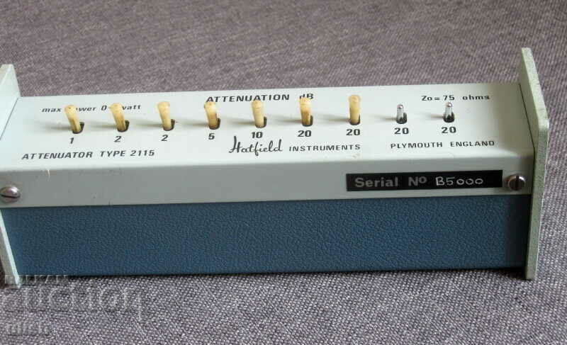 Delivery of Attenuator type 2115 Hatfield Instruments England Delivery of Attenuator type 2115 Hatfield Instruments England