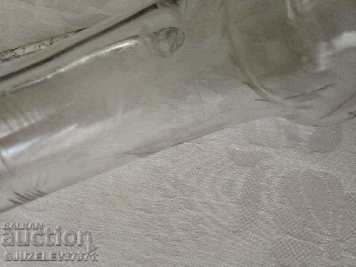 Auction Jug cut glass art nouveau style Auction Jug cut glass art nouveau style