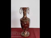 Beautiful bronze vase