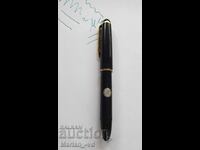 Stilo vintage STAEDTLER celuloid negru - penita din aur de 14k