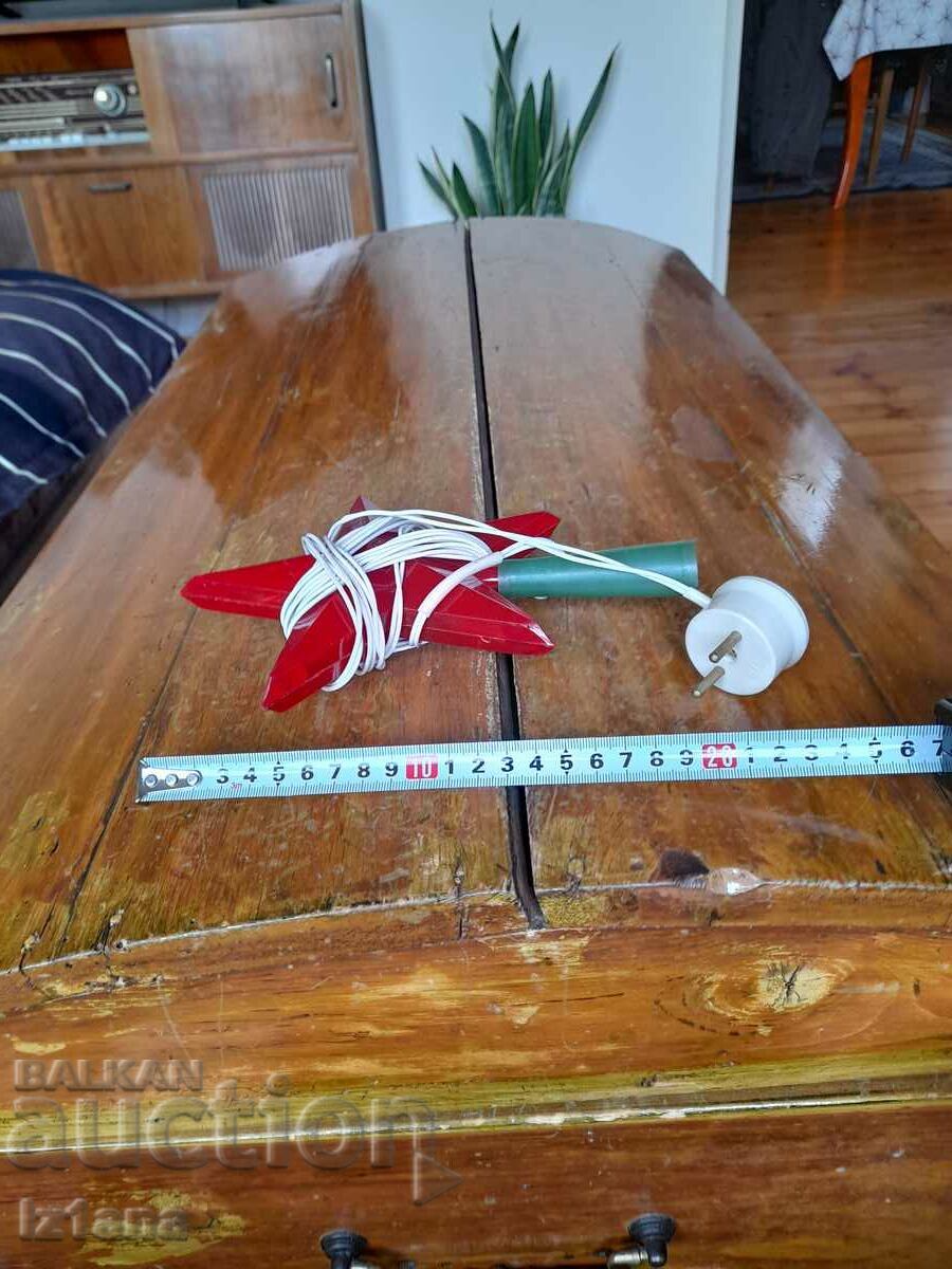 Old peak, star for the Christmas tree - 5