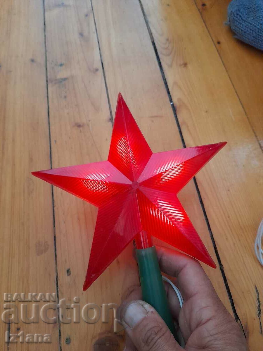 Old peak, star for the Christmas tree - 6