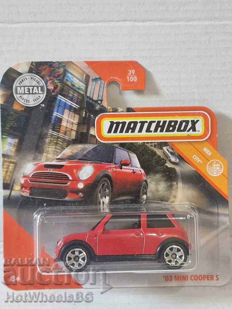 Auction Matchbox - MINI COOPERS 03 Auction Matchbox - MINI COOPERS 03
