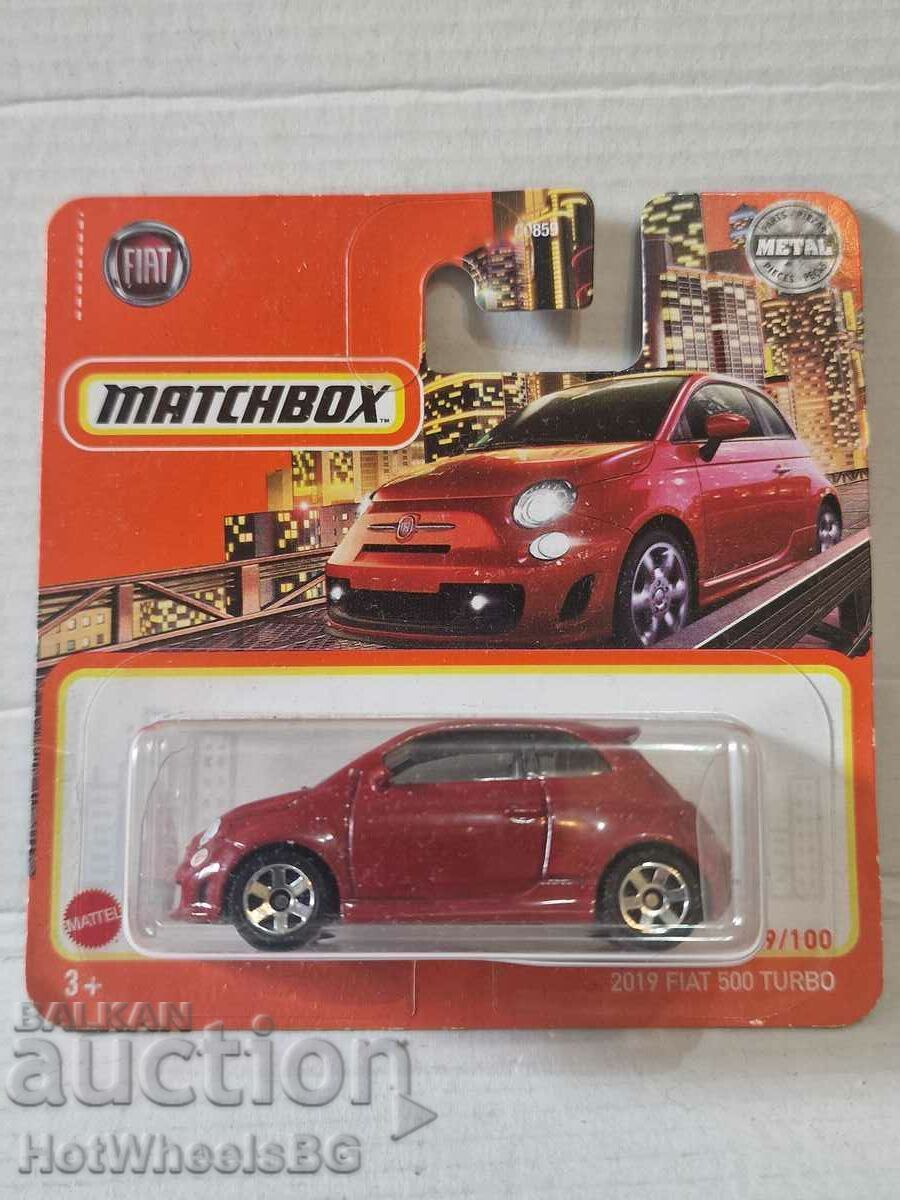 Auction  Matchbox - 2019 FIAT 500 TURBO