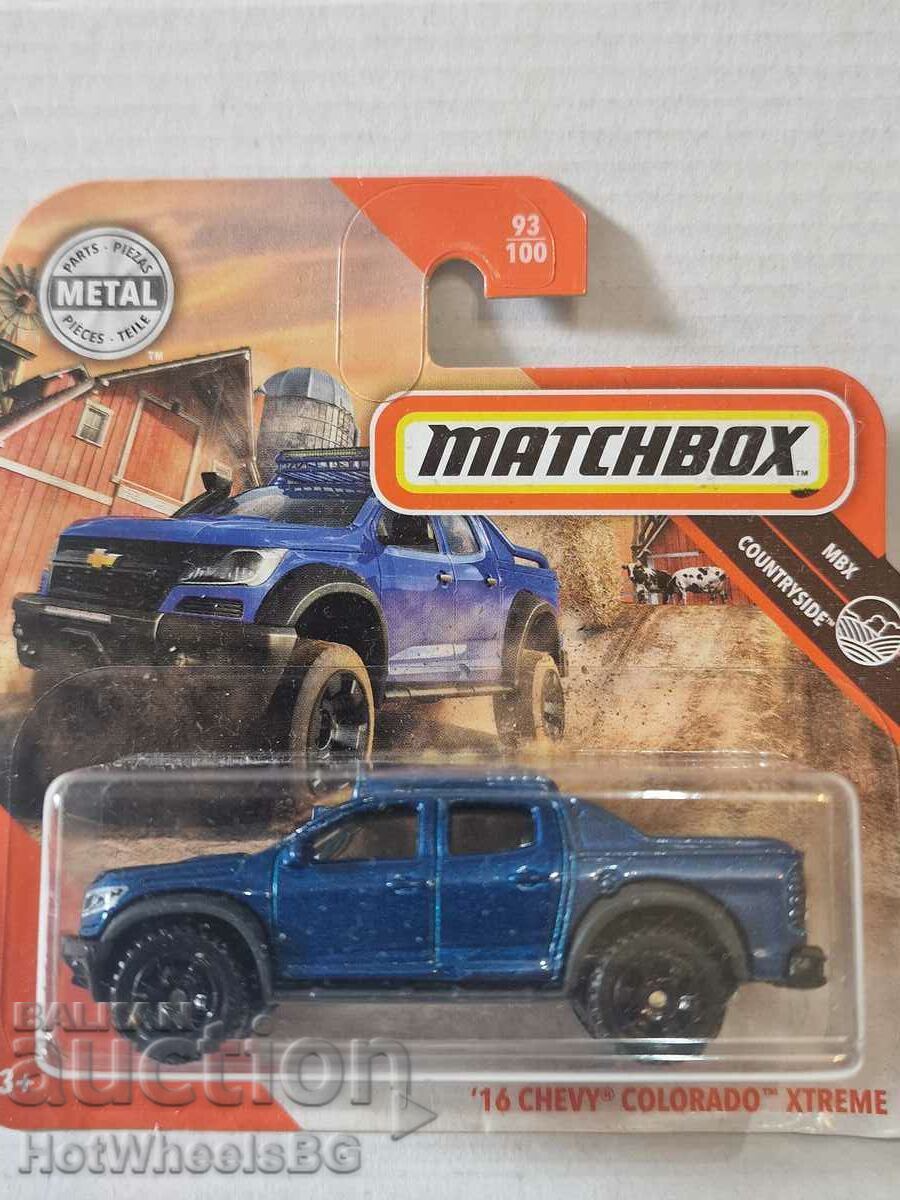 Auction Matchbox - "1b CHEVY COLORADO XTREME" Auction Matchbox - "1b CHEVY COLORADO XTREME"