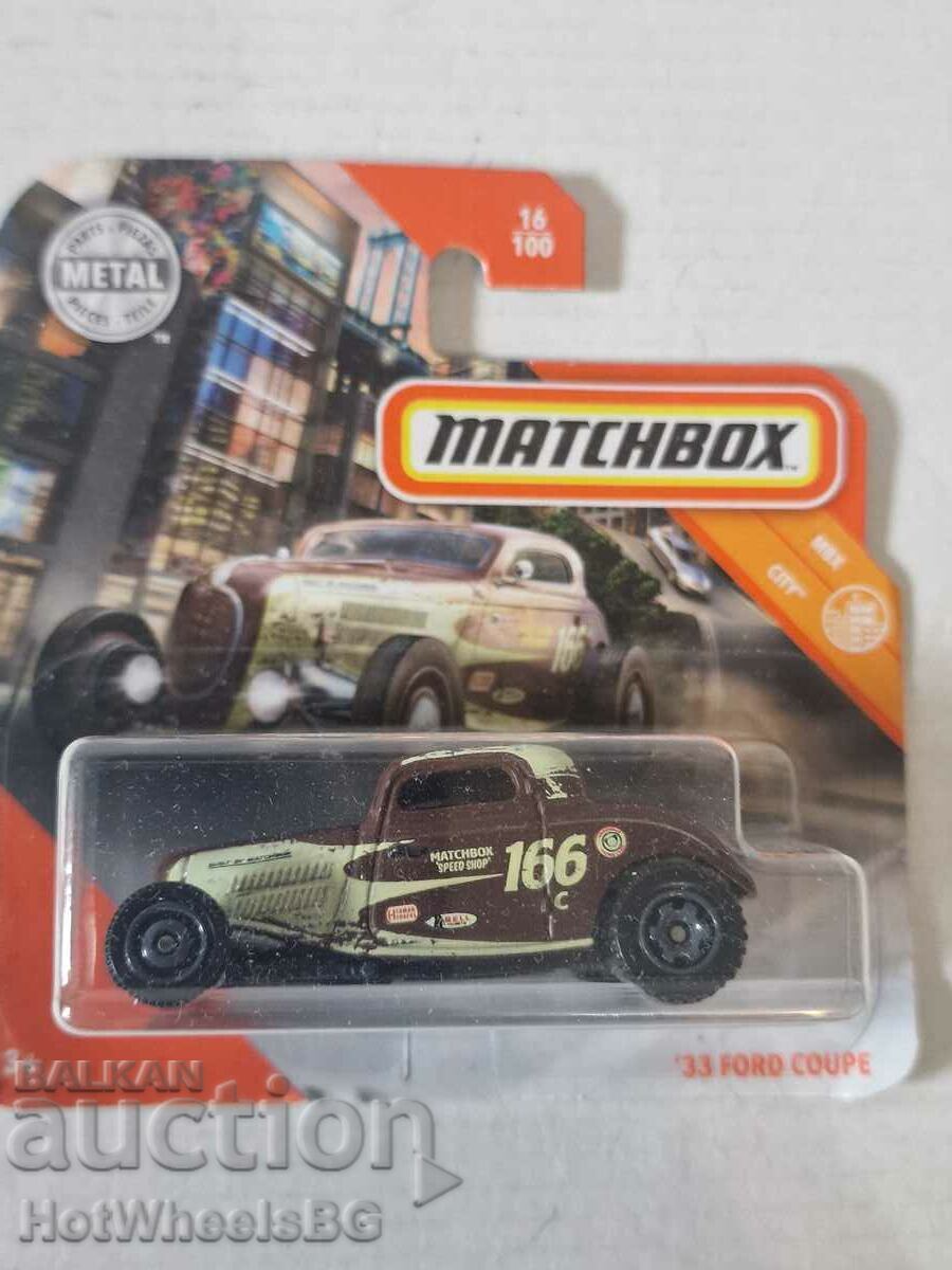 Auction Matchbox - 33 FORD COUPE Auction Matchbox - 33 FORD COUPE