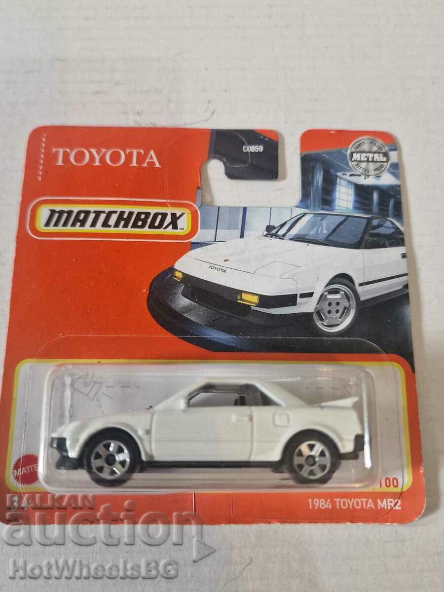 Auction Matchbox - 1984 TOYOTA MR2 Auction Matchbox - 1984 TOYOTA MR2