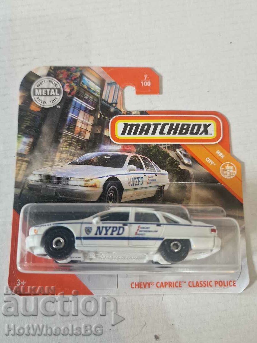 Auction  Matchbox - CHEVY* CAPRICE CLASSIC POLICE