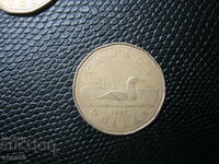 Канада  1  долар   1987