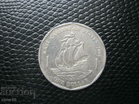 Ex. Statele Caraibe 1 dolar 2004