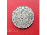 Френска Западна Африка-100 франка 1975