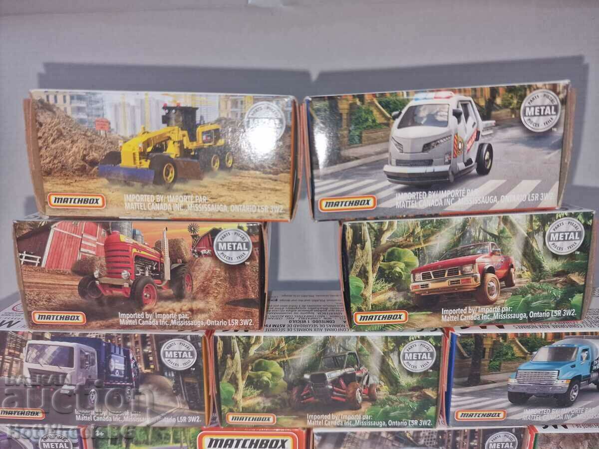 Matchbox - Lot of brand new metal trolleys with boxes 11 pcs. with price 110.00 BGN | € 56.24 Matchbox - Lot of brand new metal trolleys with boxes 11 pcs. with price 110.00 BGN | € 56.24