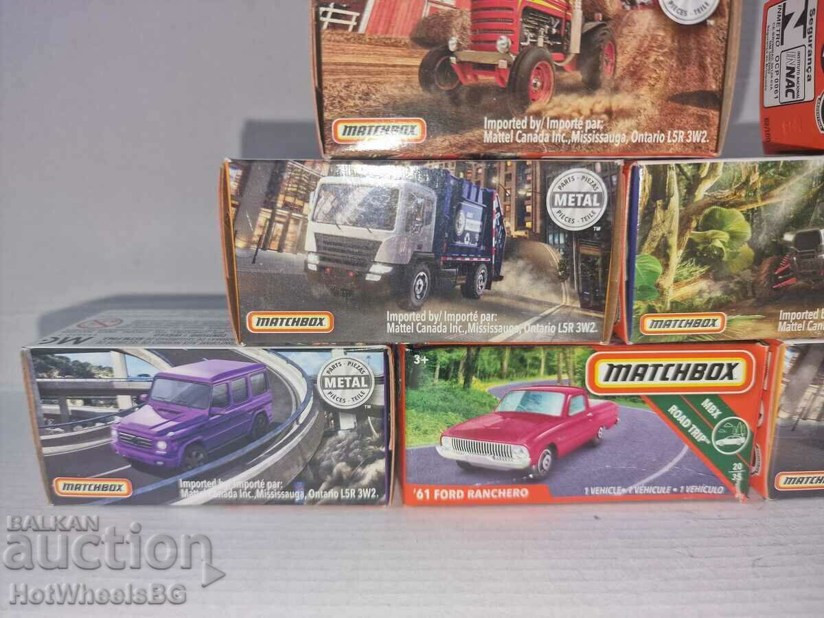Auction Matchbox - Lot of brand new metal trolleys with boxes 11 pcs. Auction Matchbox - Lot of brand new metal trolleys with boxes 11 pcs.