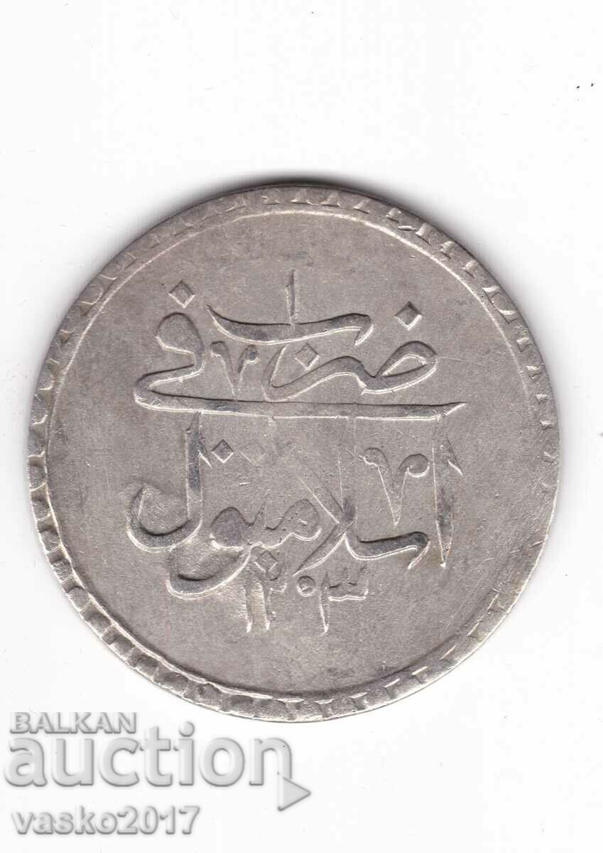 80 Para - Ottoman Empire 1203 year 1 28.6 gr.