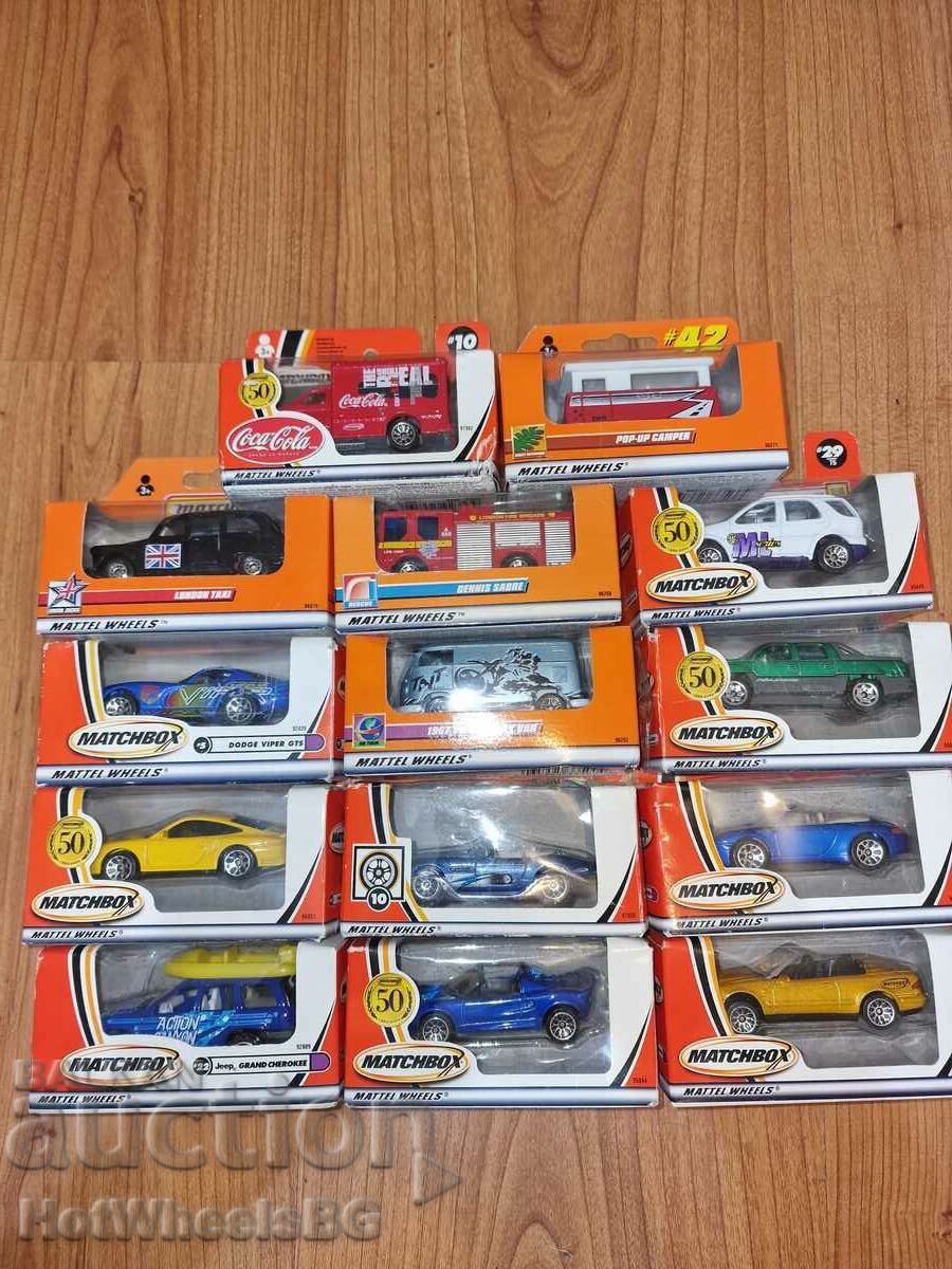 Matchbox - Set of brand new metal trolleys 14 pcs.