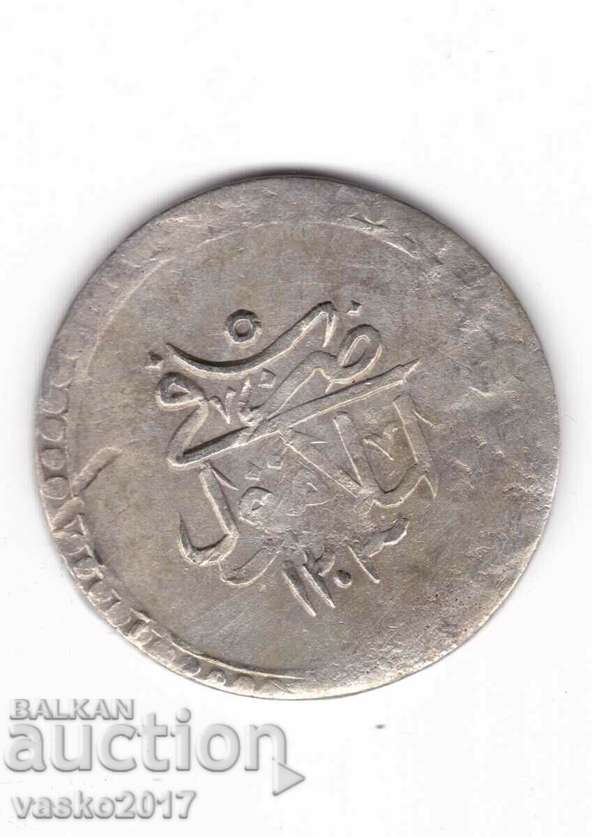 80 Para - Imperiul Otoman 1203 an 5 24,65 gr.