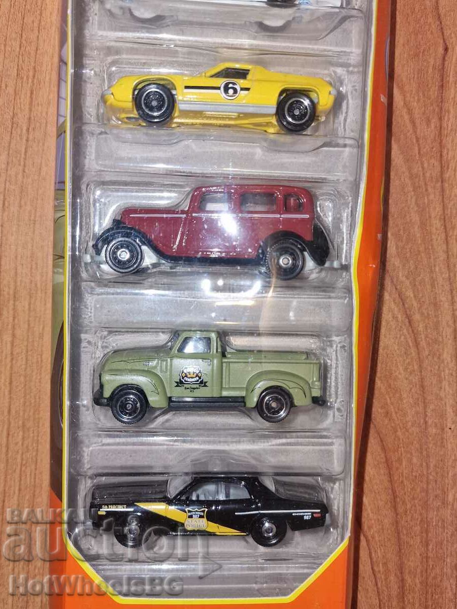 Auction Matchbox - Set of brand new metal trolleys 5 pcs. Auction Matchbox - Set of brand new metal trolleys 5 pcs.