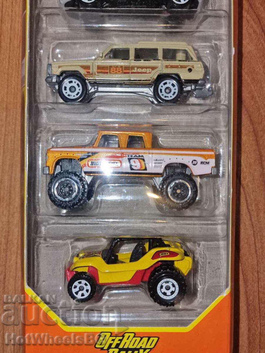 Delivery of Matchbox - Set of brand new metal trolleys 5 pcs. Delivery of Matchbox - Set of brand new metal trolleys 5 pcs.