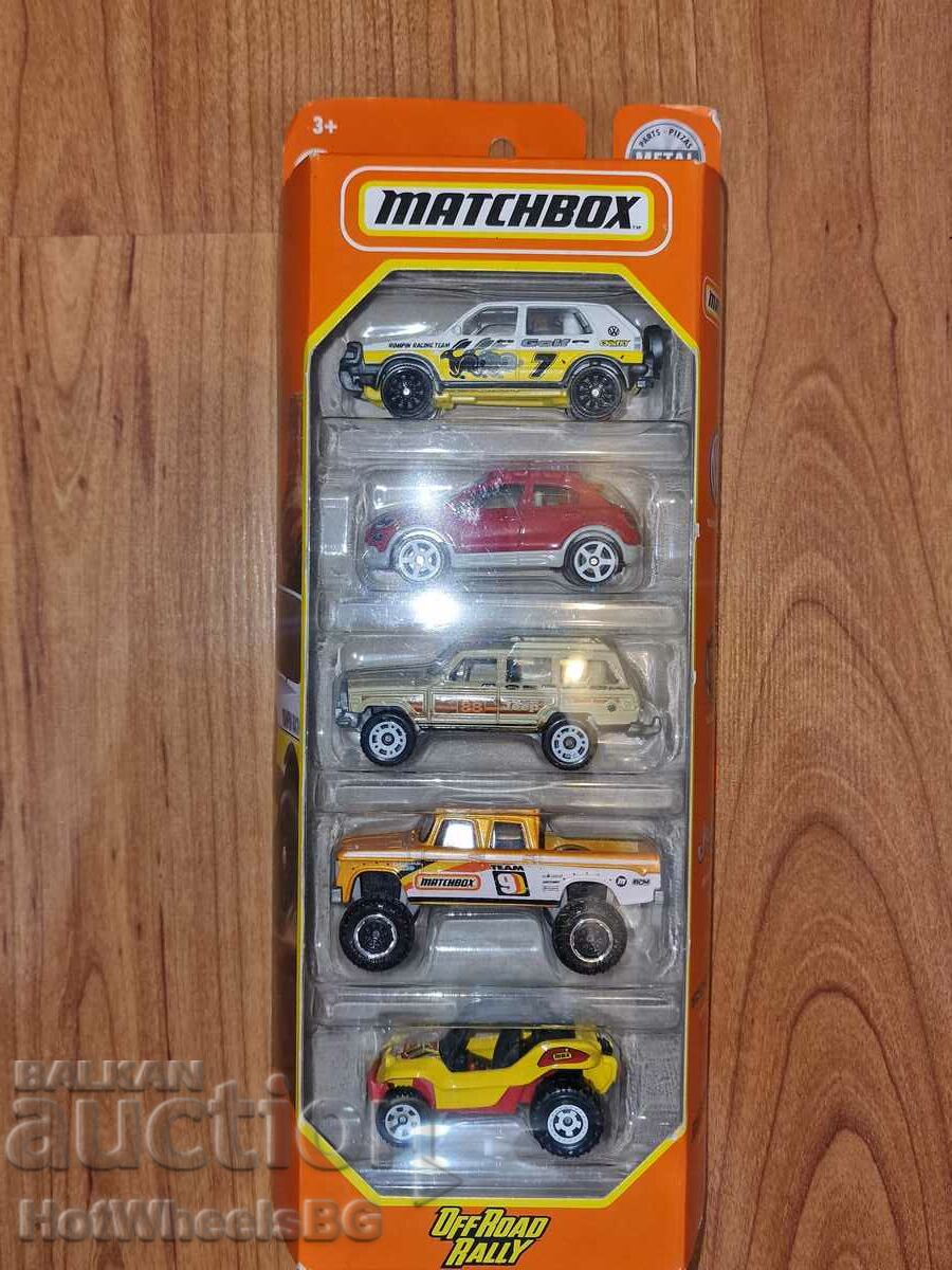 Matchbox - Set of brand new metal trolleys 5 pcs.