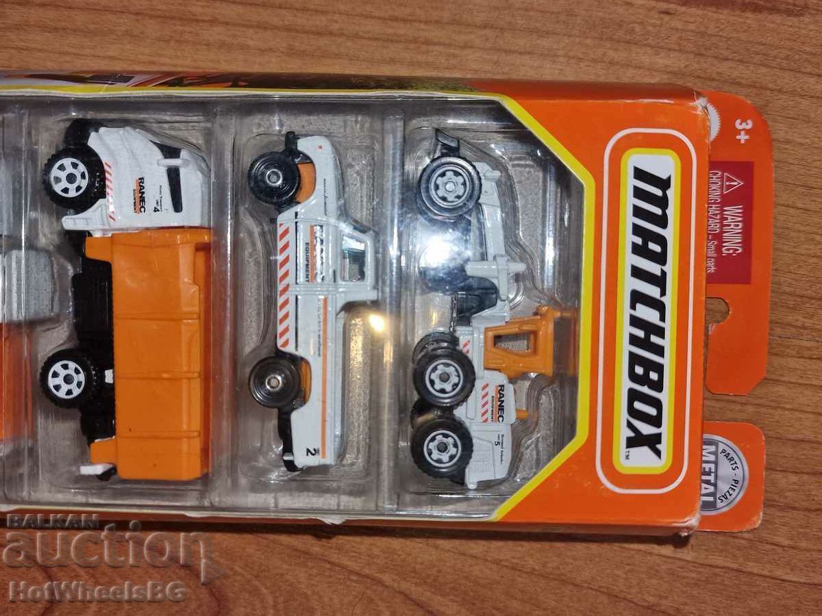 Auction Matchbox - Set of brand new metal trolleys 5 pcs. Auction Matchbox - Set of brand new metal trolleys 5 pcs.