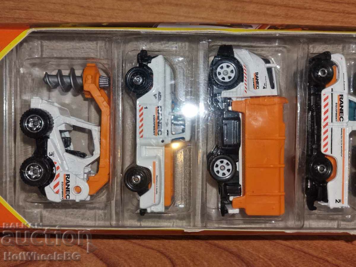 Delivery of Matchbox - Set of brand new metal trolleys 5 pcs. Delivery of Matchbox - Set of brand new metal trolleys 5 pcs.