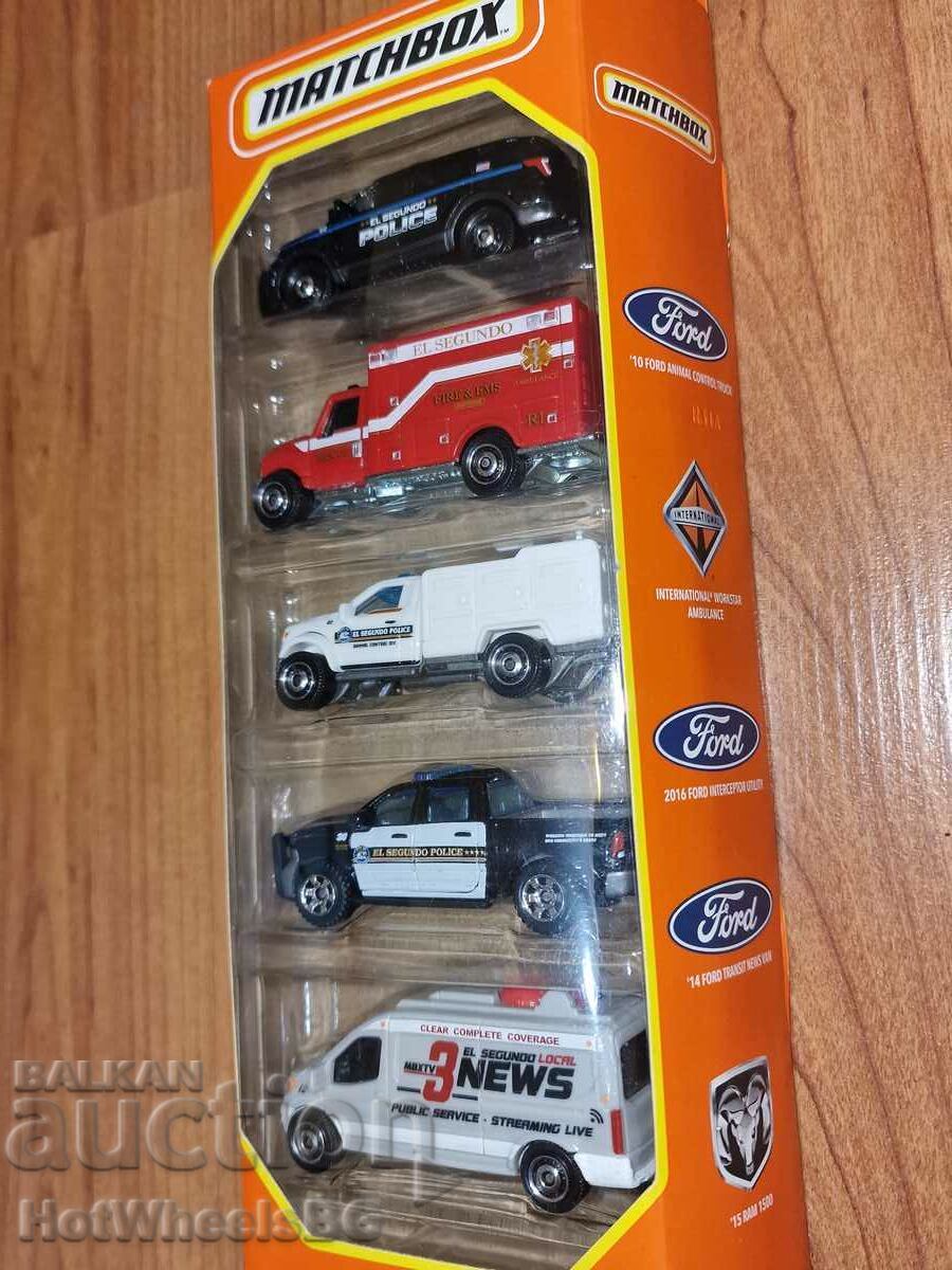 Matchbox - Set of brand new metal trolleys 5 pcs. with price 20.00 BGN | € 10.23 Matchbox - Set of brand new metal trolleys 5 pcs. with price 20.00 BGN | € 10.23