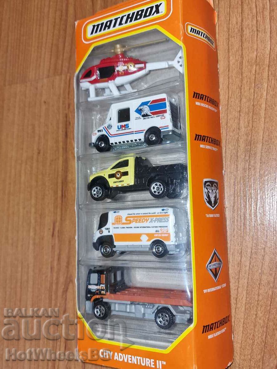 Matchbox - Set of brand new metal trolleys 5 pcs. with price 20.00 BGN | € 10.23 Matchbox - Set of brand new metal trolleys 5 pcs. with price 20.00 BGN | € 10.23