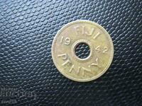 Fiji 1 penny 1942