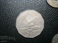 Fiji 50 de cenți 1981