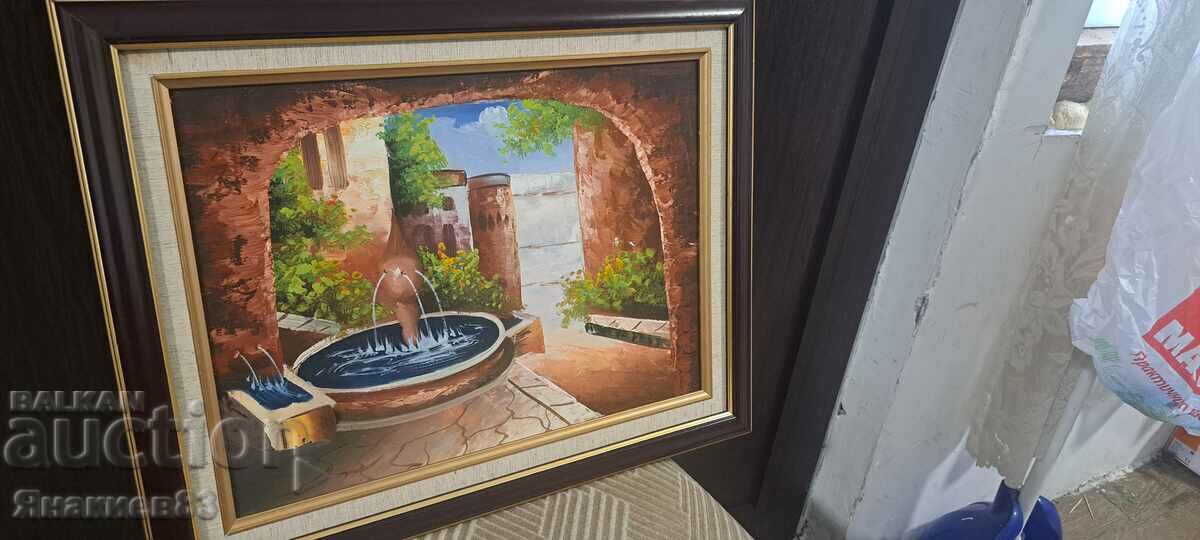 A beautiful oil painting