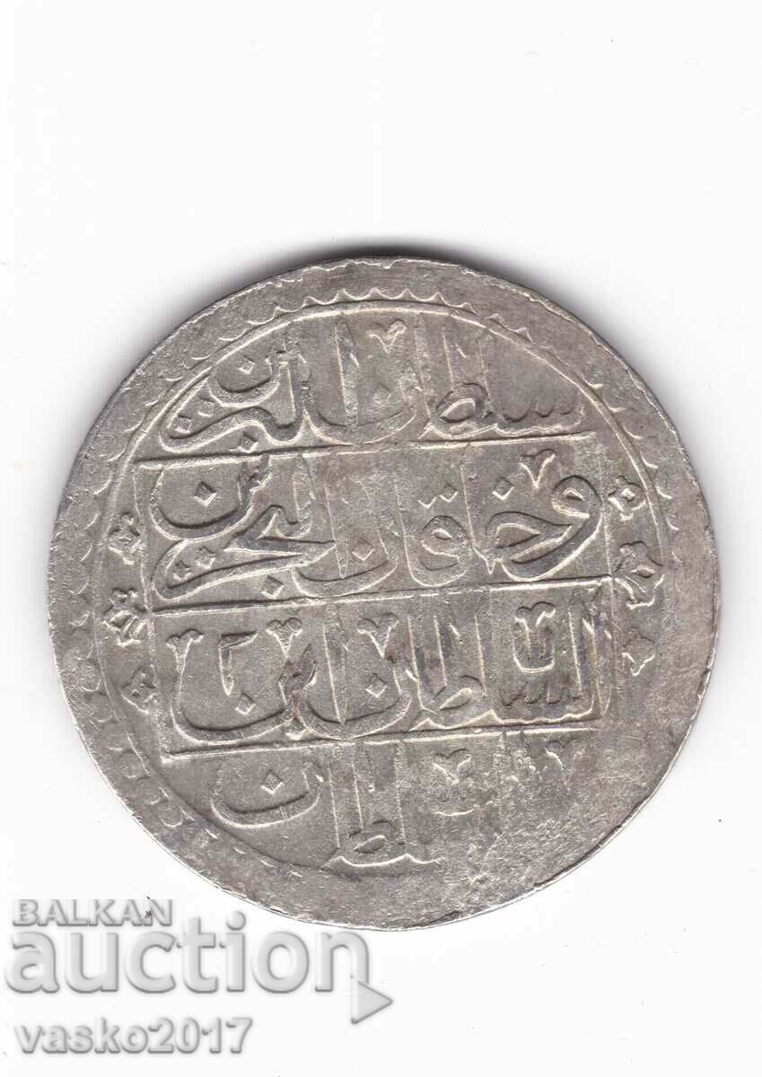 100 Παρά - Οθωμανική Αυτοκρατορία 1203 έτος 2 30,2g.