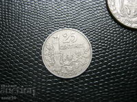 France 25 centimes 1904