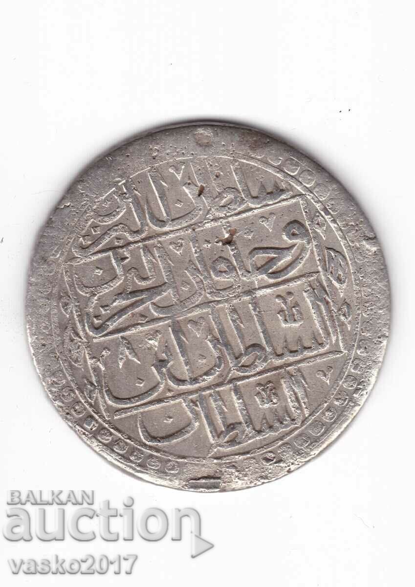 100 Para - Imperiul Otoman 1203 an 8 30,86g.