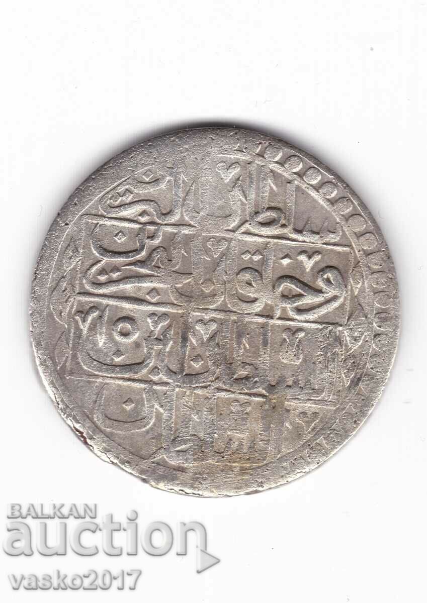 100 Para - Imperiul Otoman 1203 anul 15 30,46g.
