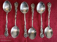 Beautiful spoons with markings, EXTRA PR. NS. ALP SWEDEN