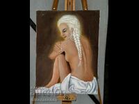 Beautiful oil painting on canvas
