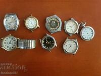 Lot of watches - not working, no glasses