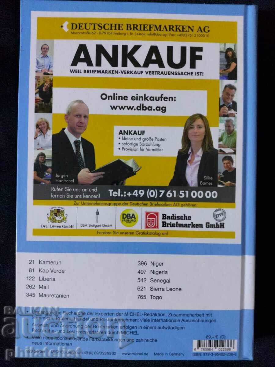 Catalog MICHEL - Africa de Vest 2019 ( H-Z ) cu preț 175.00 BGN | € 89.48