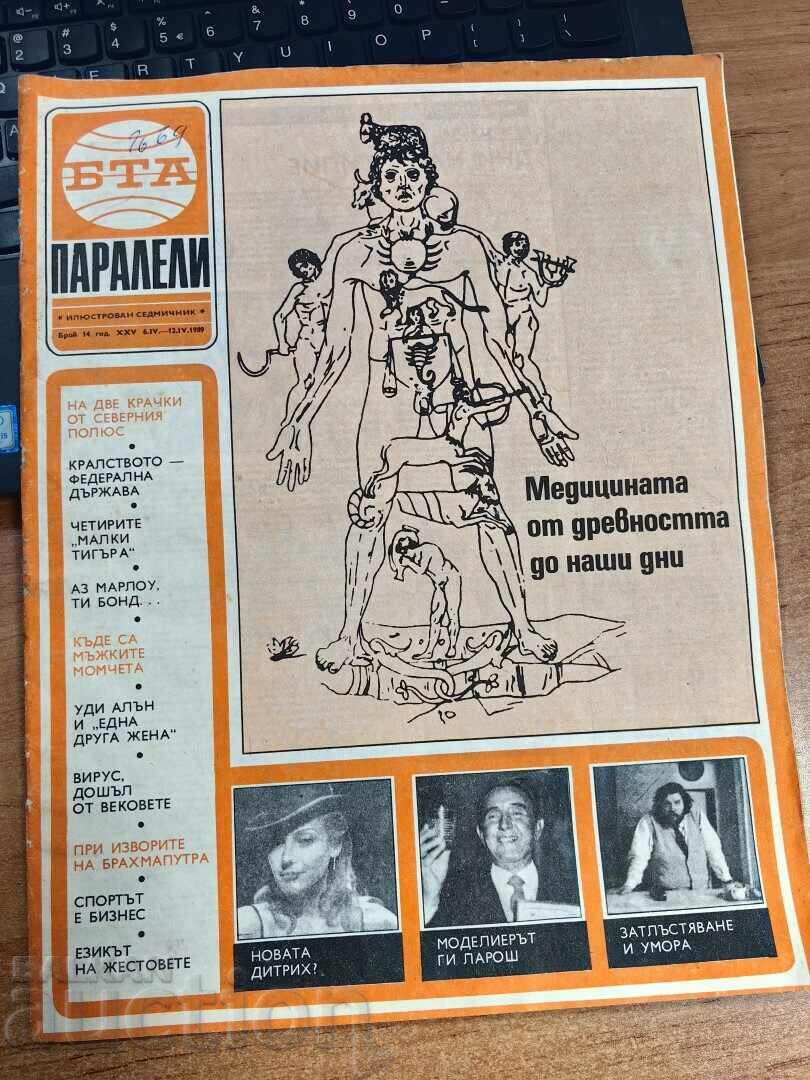 otlevche 1989 MAGAZINE BTA PARALLELS