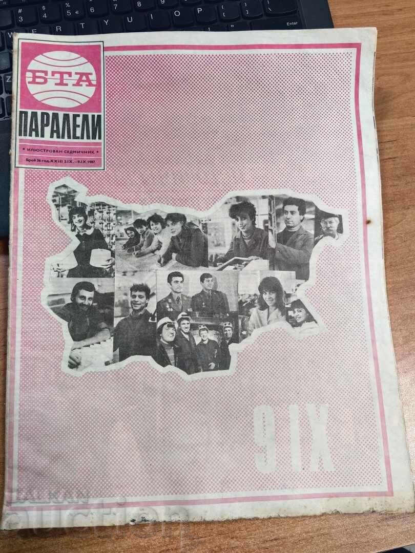 otlevche 1987 ΠΕΡΙΟΔΙΚΟ BTA PARALLELS