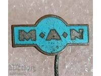 Old and very rare sign: MAN Trucks Buses