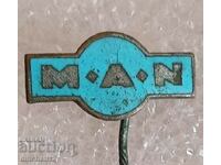 Old and very rare sign: MAN Trucks Buses