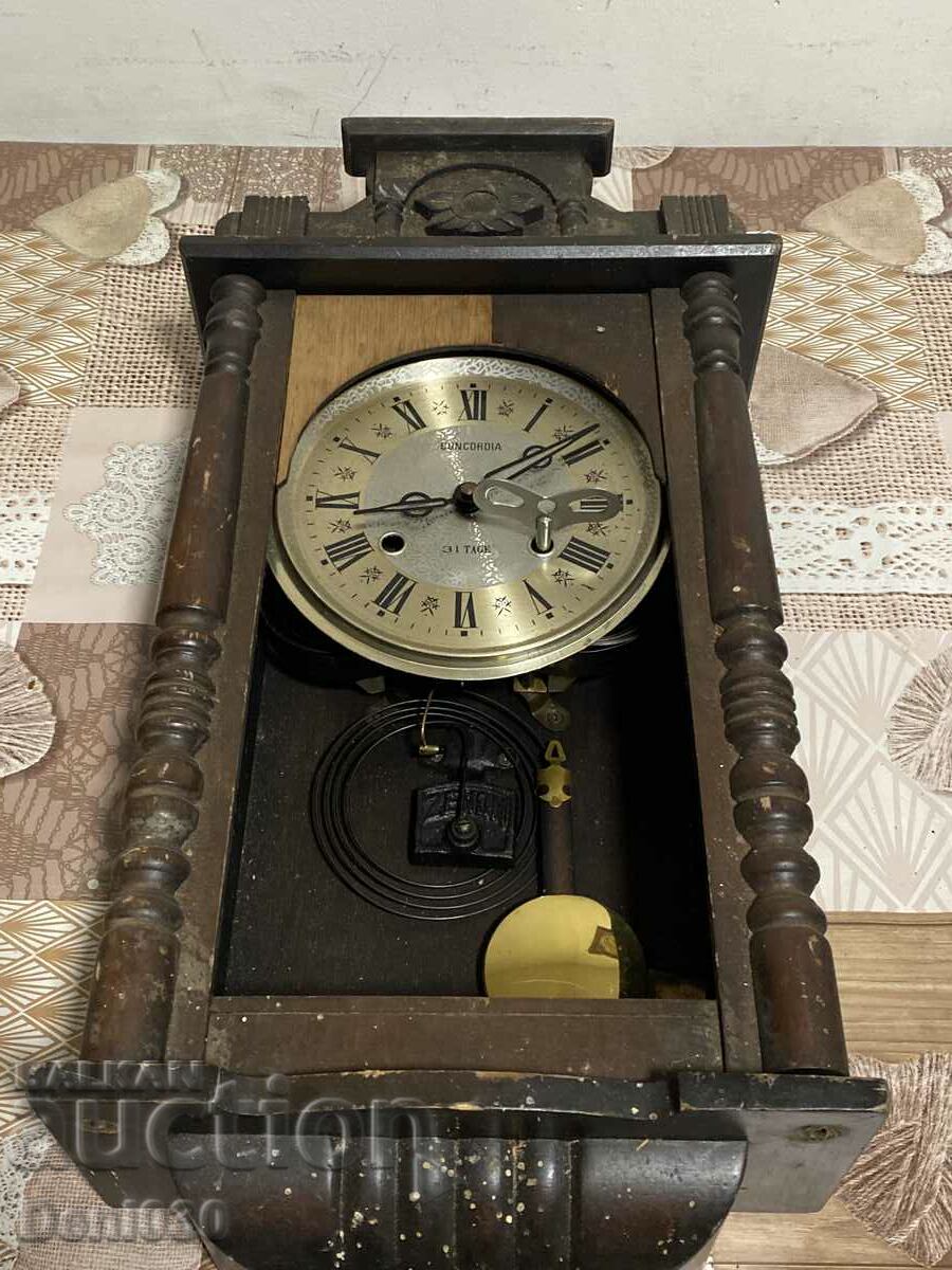 Concordia 31Tage Mechanical Wall Clock !!!!