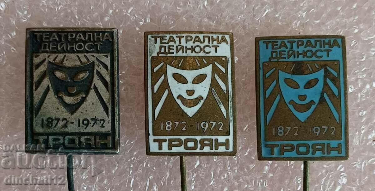 Троян 100 години театрална дейност. Театър Троян 100 години театрална дейност. Театър