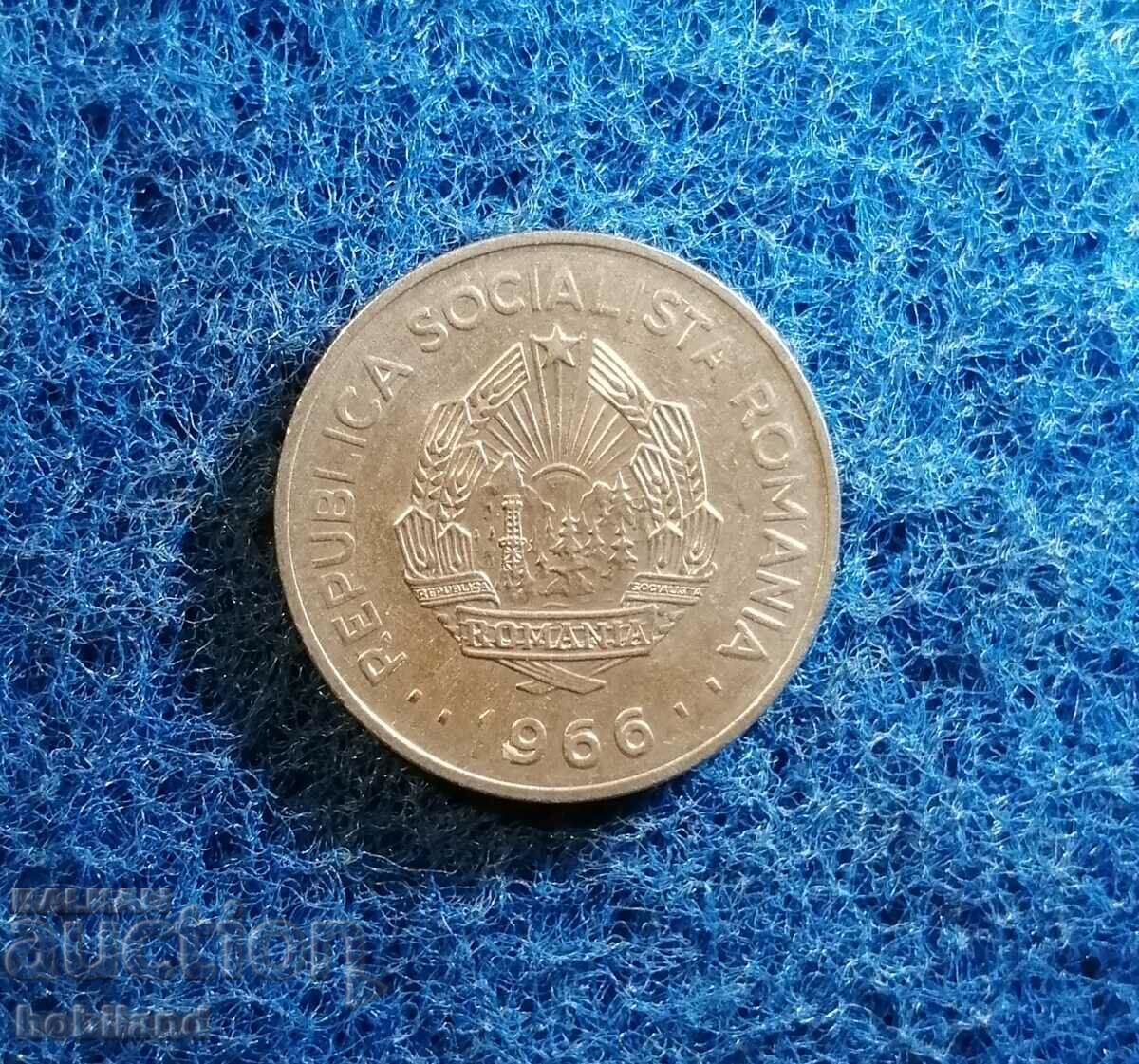 Auction 1 lei Romania 1966 Auction 1 lei Romania 1966