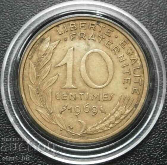 10 centimes 1969