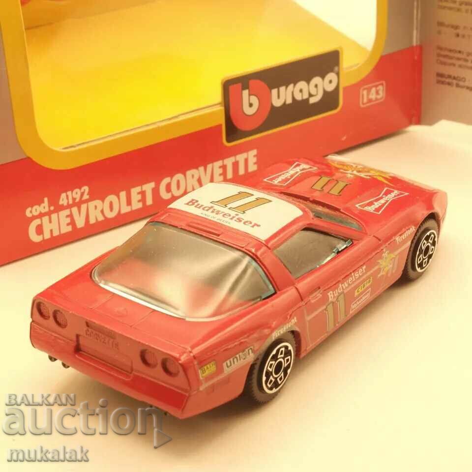 1:43 BBURAGO CHEVROLET CORVETTE CAR TOY MODEL with price 20.00 BGN | € 10.23 1:43 BBURAGO CHEVROLET CORVETTE CAR TOY MODEL with price 20.00 BGN | € 10.23