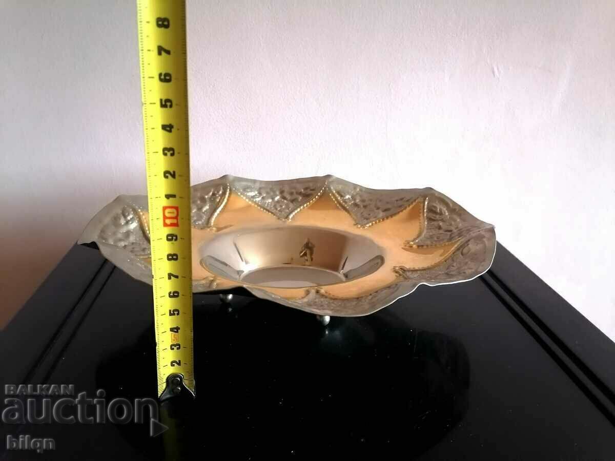 Beautiful 24K Gold Plated Fruitiera - 6 Beautiful 24K Gold Plated Fruitiera - 6