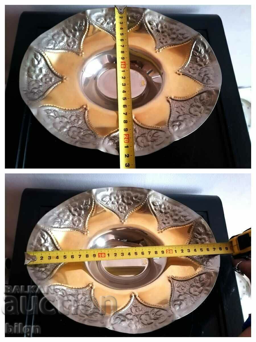 Beautiful 24K Gold Plated Fruitiera - 7 Beautiful 24K Gold Plated Fruitiera - 7